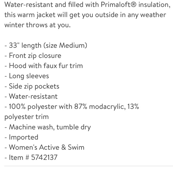 NEW Sweaty Betty North Pole Primaloft Jacket-Black - Picture 2 of 13